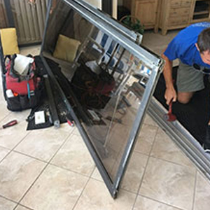 sliding glass door frame repair Elgin, IL